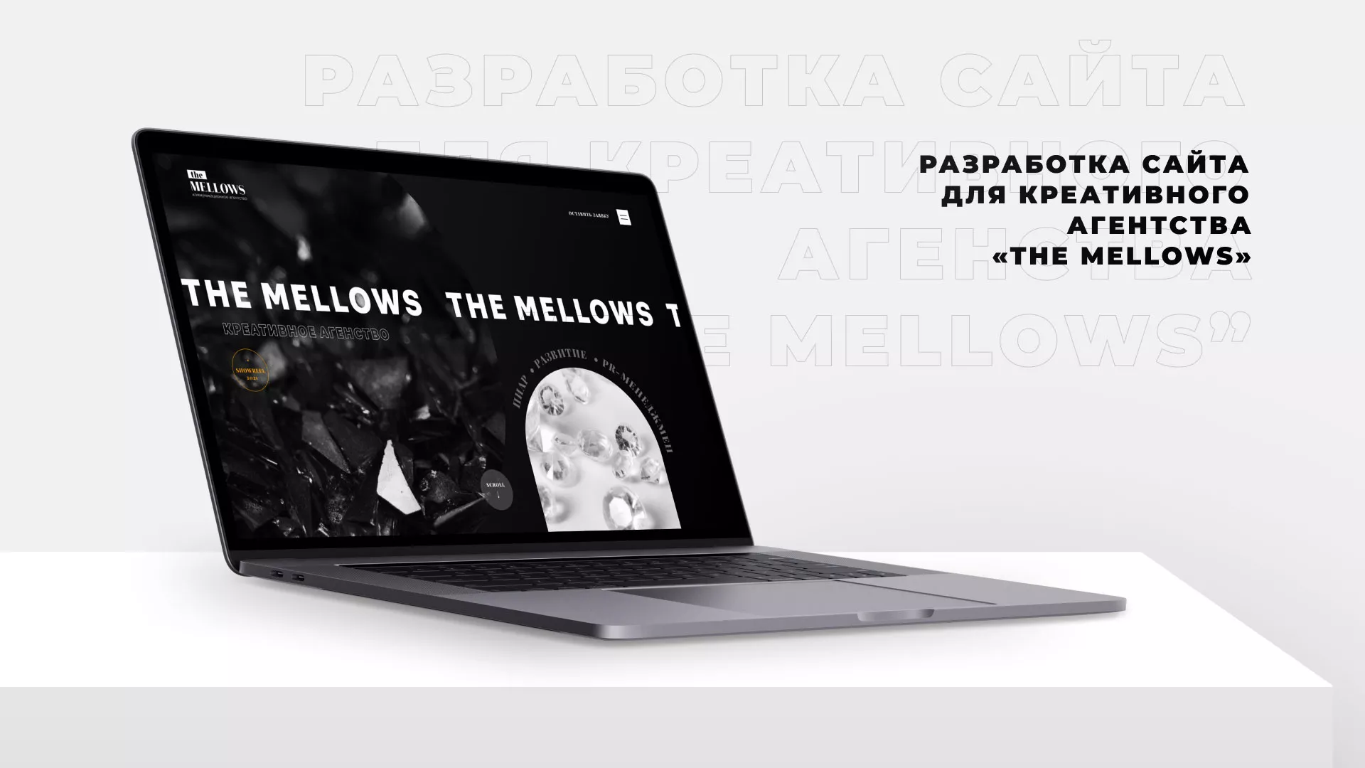 Разработка сайта креативного агентства «The Mellows» в Кандалакше