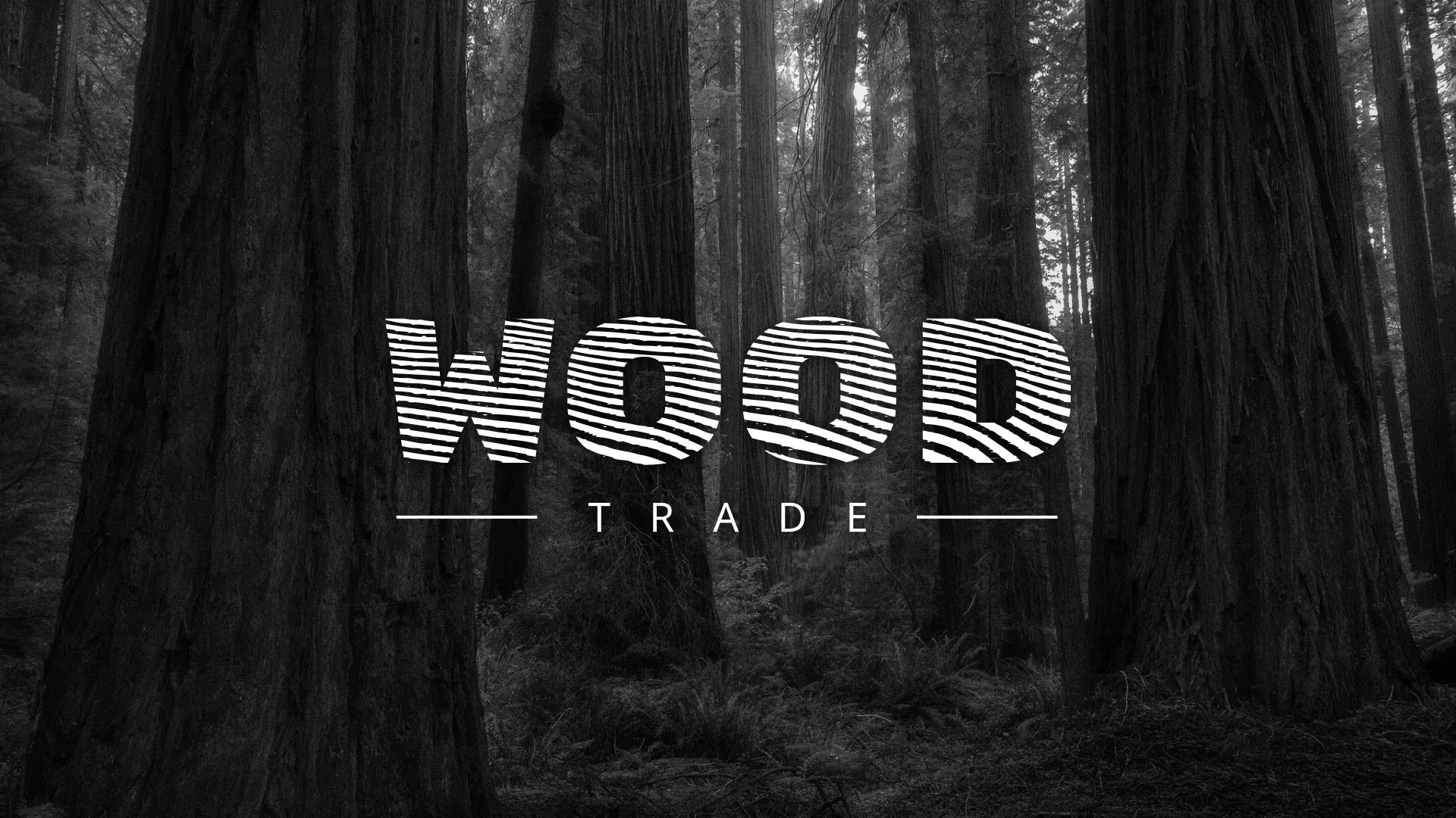 Разработка логотипа для компании «Wood Trade» в Кандалакше