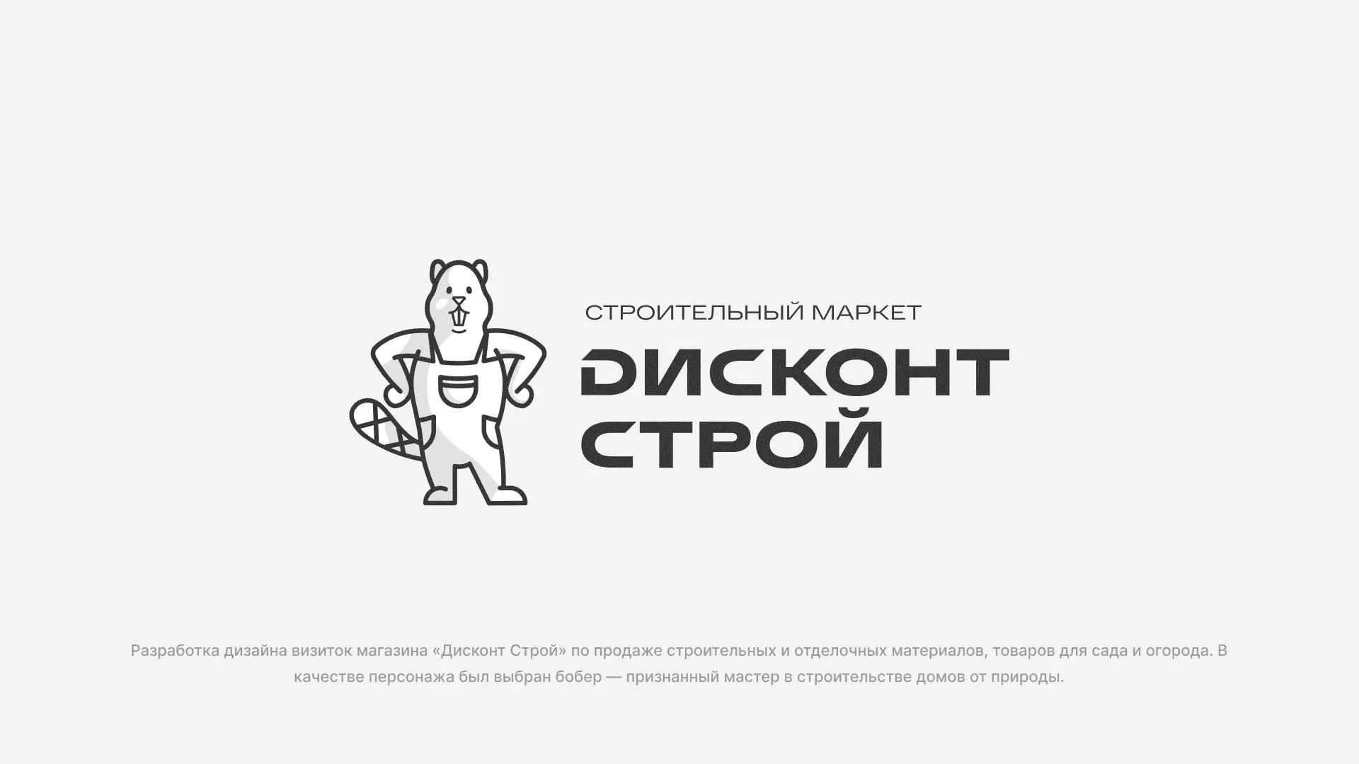 Разработка дизайна визиток магазина «Дисконт Строй» в Кандалакше