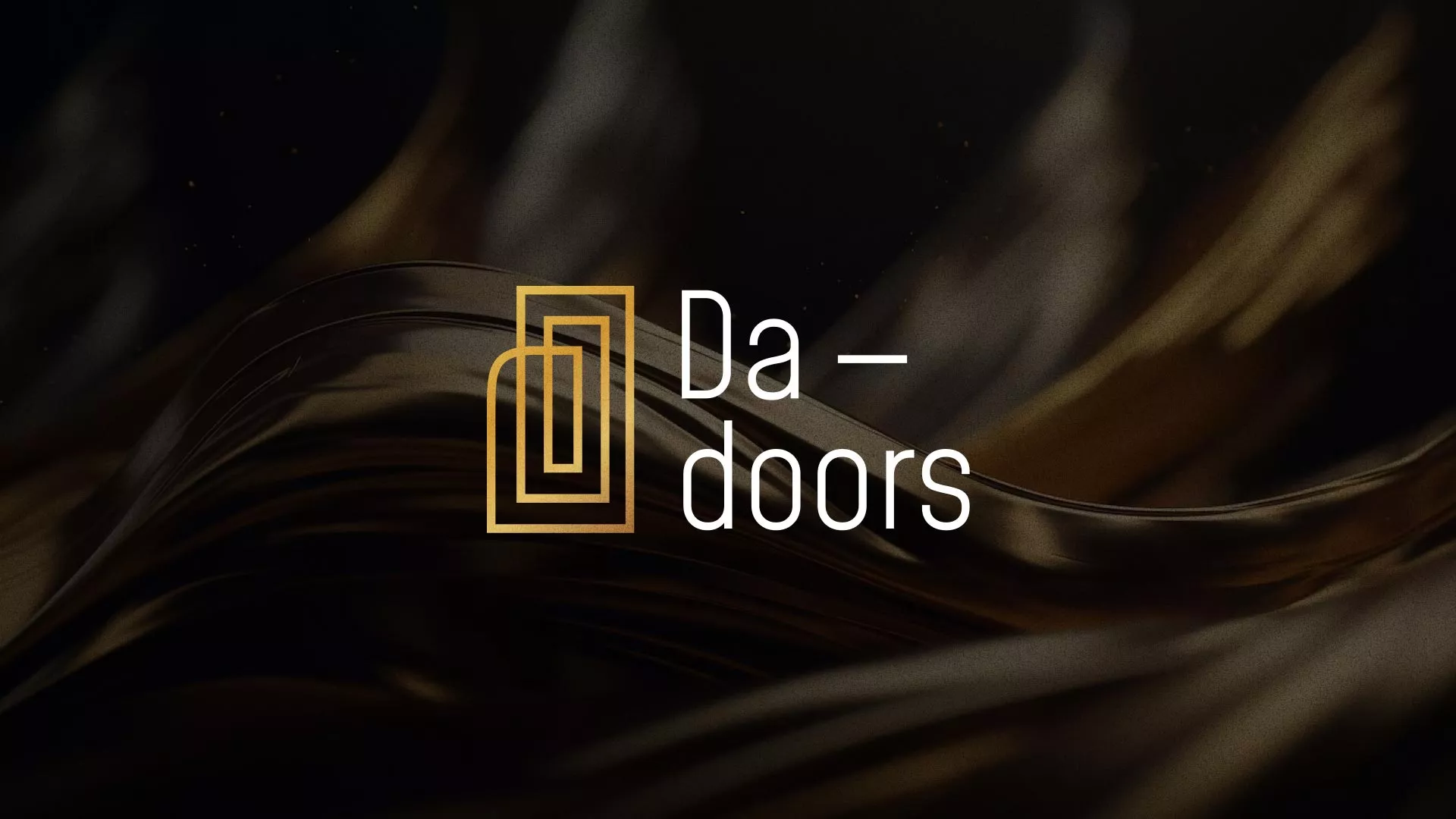 Разработка логотипа для компании «DA-DOORS» в Кандалакше